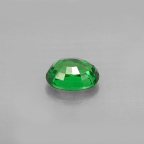 Granada tsavorita verde natural 1,41ct, corte oval, VS