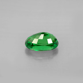 Granada tsavorita verde natural 1,40ct, corte oval, VS