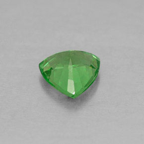 Granada Tsavorita Verde Natural 0.28ct, Trilhão, VVS-VS