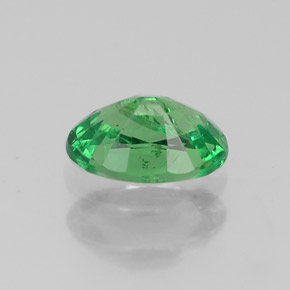 Granada tsavorita verde natural 0,64ct, corte oval, SI
