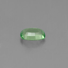 Granada tsavorita verde natural 0,48ct, almofada cortada, VVS-VS