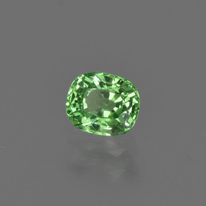 Granada tsavorita verde natural 0,54ct, corte oval, VVS-VS
