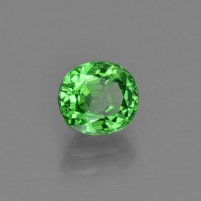 Granada Tsavorita Verde médio Natural 1.41ct, Corte Oval, VS-SI
