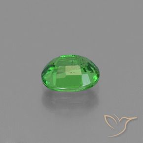 Granada tsavorita verde natural 1,08ct, corte oval, VS