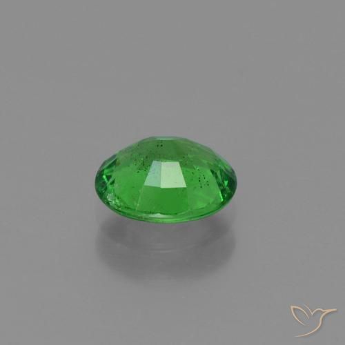 Granada tsavorita verde natural 1,00ct, corte oval, VS