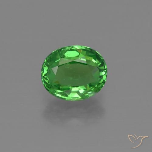 1.21ct Natural Verde claro Granada Tsavorita, oval, VS