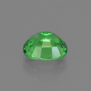 Granada Tsavorita Verde claro Natural 1.21ct, Corte Oval, VS-SI