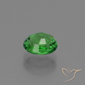 Granada Tsavorita Verde claro Natural 1.18ct, oval, SI