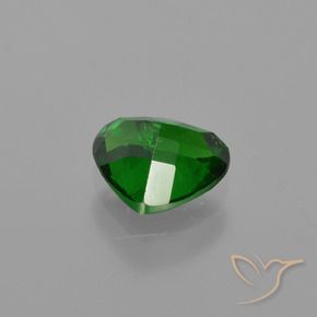 Granada tsavorita verde natural 1,06ct, formato de pêra, VS-SI