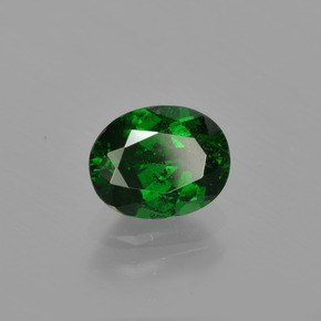Granada tsavorita verde natural 1,12ct, corte oval, VS-SI