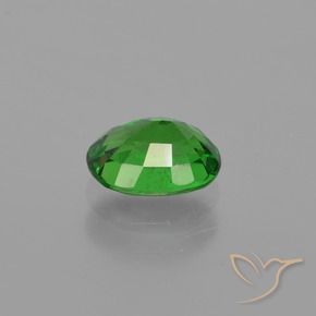 Granada Tsavorita Verde médio Natural 0.99ct, oval, VS-SI