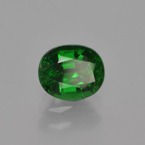 Granada Tsavorita Verde escuro Natural 0,96ct, Corte Oval, VS