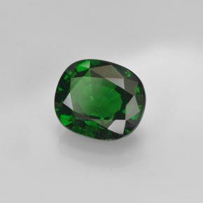 Granada Tsavorita Verde floresta Natural 1.33ct, Almofada cortada, VS