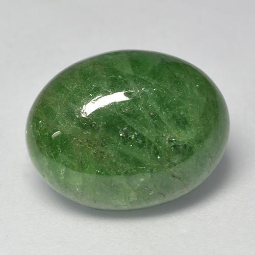 Granada Tsavorita Verde médio Natural 9.63ct, Corte Oval, Translúcido