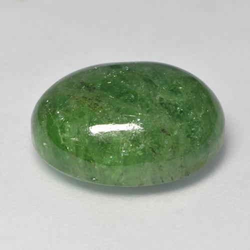 Granada Tsavorita Verde médio Natural 9.63ct, Corte Oval, Translúcido