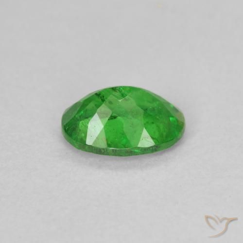 Granada Tsavorita Verde médio Natural 0.92ct, oval, SI