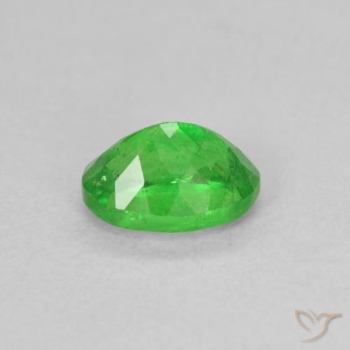 Granada Tsavorita Verde médio Natural 1.15ct, oval, VS-SI