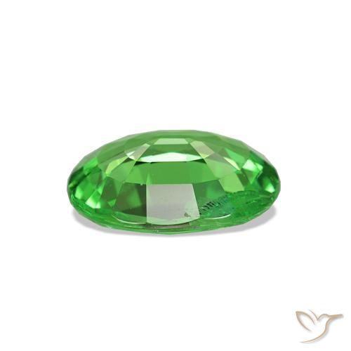 Granada Tsavorita Verde médio Natural 1.62ct, Corte Oval, VS