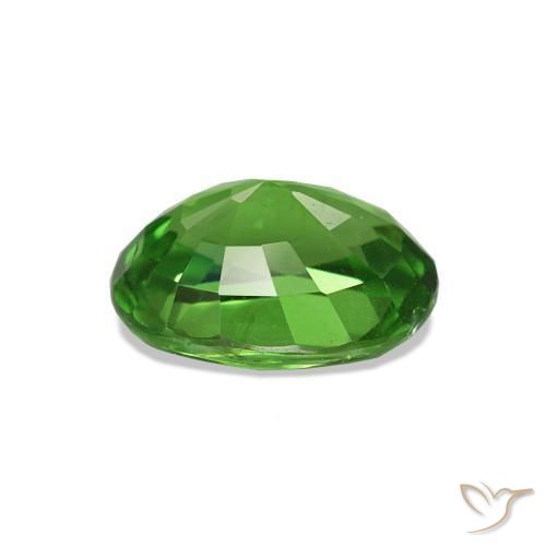 Granada Tsavorita Verde médio Natural 1.54ct, Corte Oval, VS