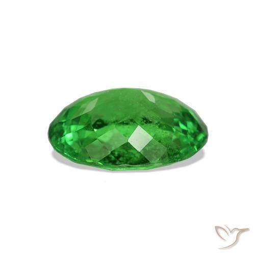 Granada Tsavorita Verde claro Natural 1.69ct, Corte Oval, VS