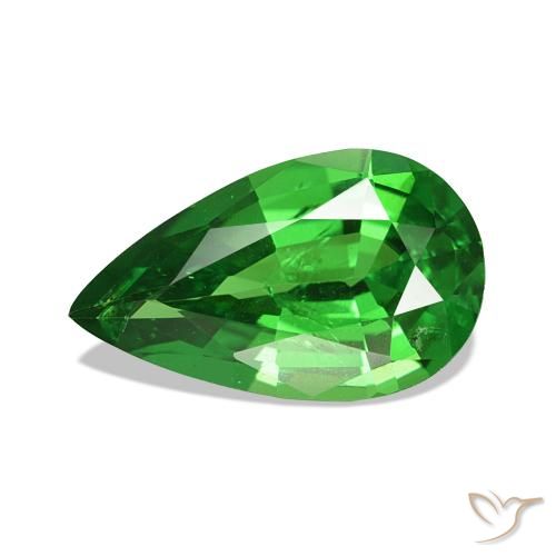1.83ct Verde claro Granada Tsavorita, Formato de pêra, VS