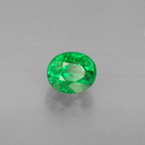 Granada tsavorita verde natural 1,04ct, corte oval, VS-SI