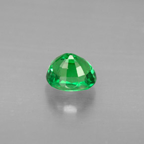 Granada tsavorita verde natural 1,04ct, corte oval, VS-SI