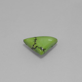 Turquesa Amarelo verde Natural 1.07ct, Trilhão, Opaco