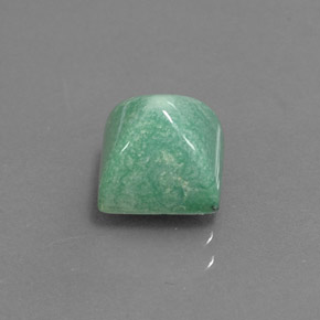 Turquesa verde natural 2,43ct, quadrado, opaco