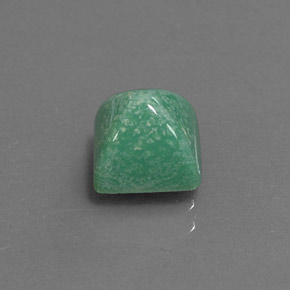 Turquesa verde natural 2,05ct, quadrado, opaco