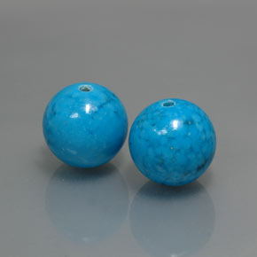 Pedras preciosas de Turquesa Azul natural de  ct, Esfera / Bola, Opaco