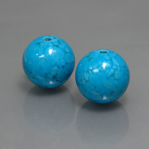 Pedras preciosas de Turquesa Azul natural de  ct, Esfera / Bola, Opaco