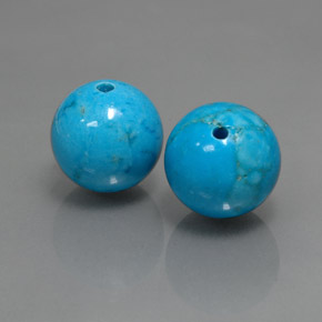 Pedras preciosas de Turquesa Azul natural de  ct, Esfera / Bola, Opaco