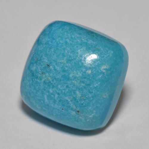 Turquesa Azul verde Natural 7.57ct, Almofada cortada, Opaco