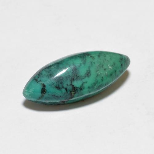 Turquesa turquesa natural 2,74ct, marquise, opaco