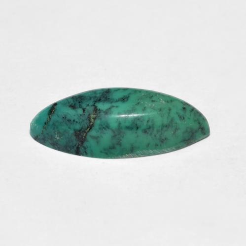 Turquesa turquesa natural 2,74ct, marquise, opaco