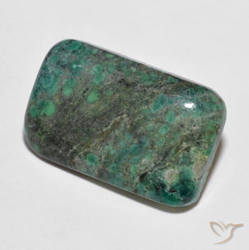 8.46ct Natural Multicolor Turquoise, Cushion, Opaque