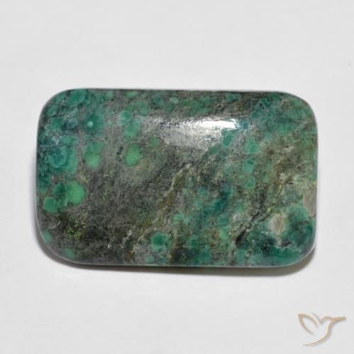 Turquesa Multicolorido Natural 8.46ct, Almofada, Opaco