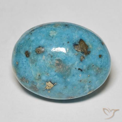 19.84ct Natural Azul esverdeado escuro Turquesa, oval, Opaco