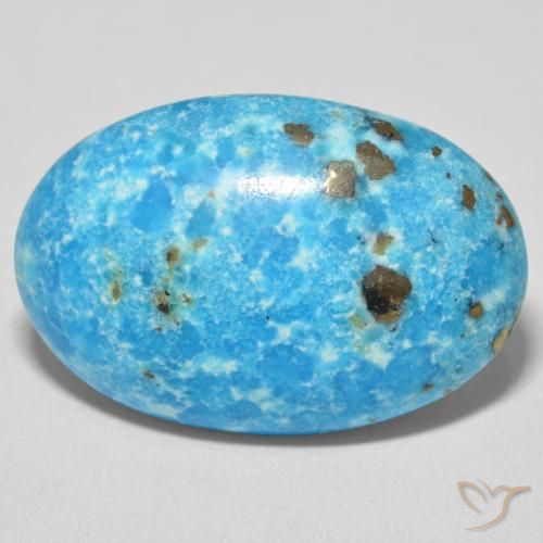 29.13ct Natural Azul-esverdeado Turquesa, oval, Opaco