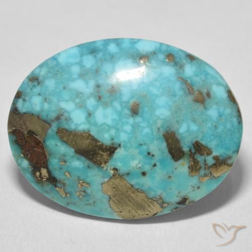 28.41ct Natural Azul Esverdeado Médio Turquesa, oval, Opaco