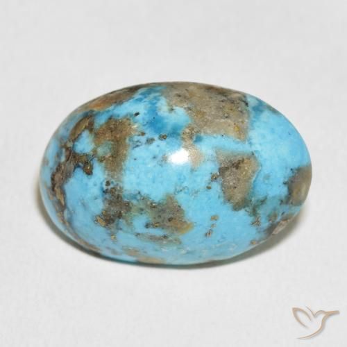 27.55ct Natural Azul-esverdeado Turquesa, oval, Opaco
