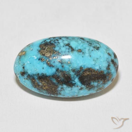 26.38ct Natural Azul verde Turquesa, oval, Opaco