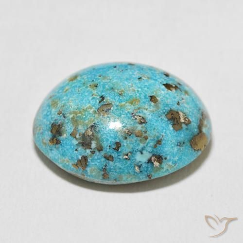 Turquesa Azul verde Natural 26.96ct, oval, Opaco