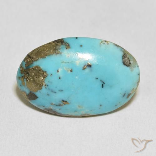21.83ct Natural Azul-esverdeado Turquesa, oval, Opaco