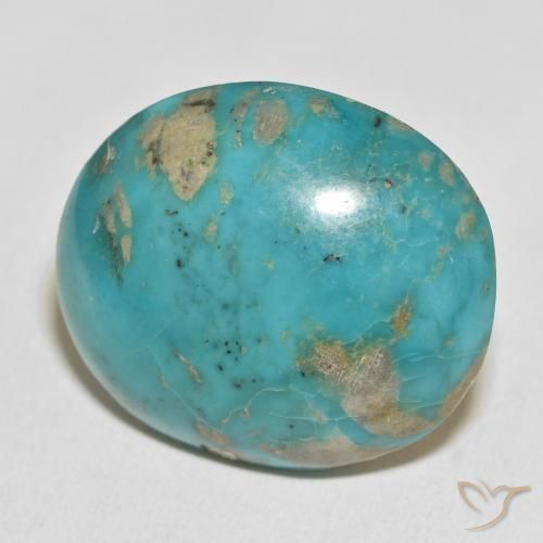 Turquesa Verde azulado Natural 82.19ct, oval, Opaco