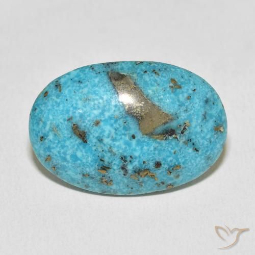 23.63ct Natural Azul-esverdeado Turquesa, oval, Opaco