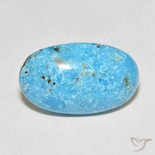 17.65ct Natural Cerceta Turquesa, oval, Opaco