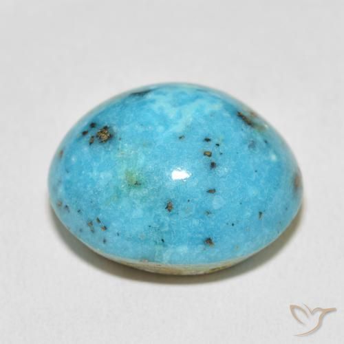 Turquesa Azul verde Natural 36.93ct, oval, Opaco