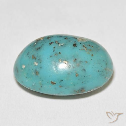 Turquesa Verde azulado Natural 31.22ct, oval, Opaco